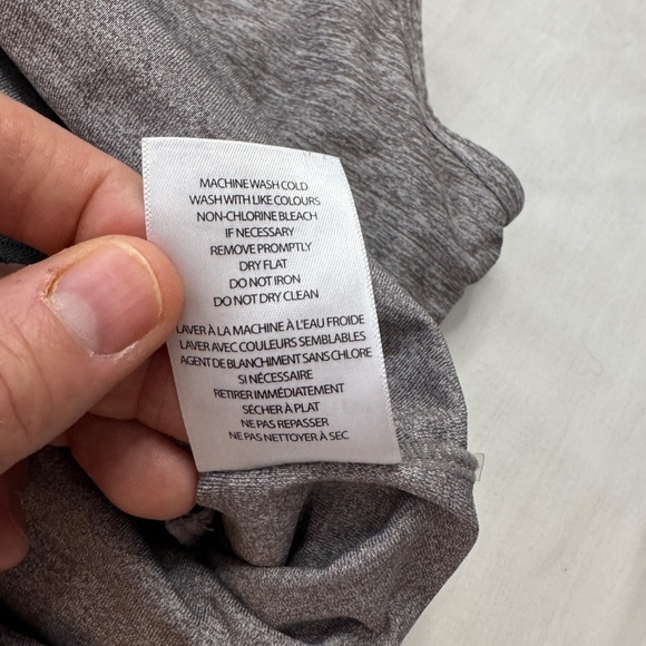 Tuff‎ Athletics Women's Workout Athletic Tank Top Shelf Bra Gray XL Activewear - Picture 8 of 13